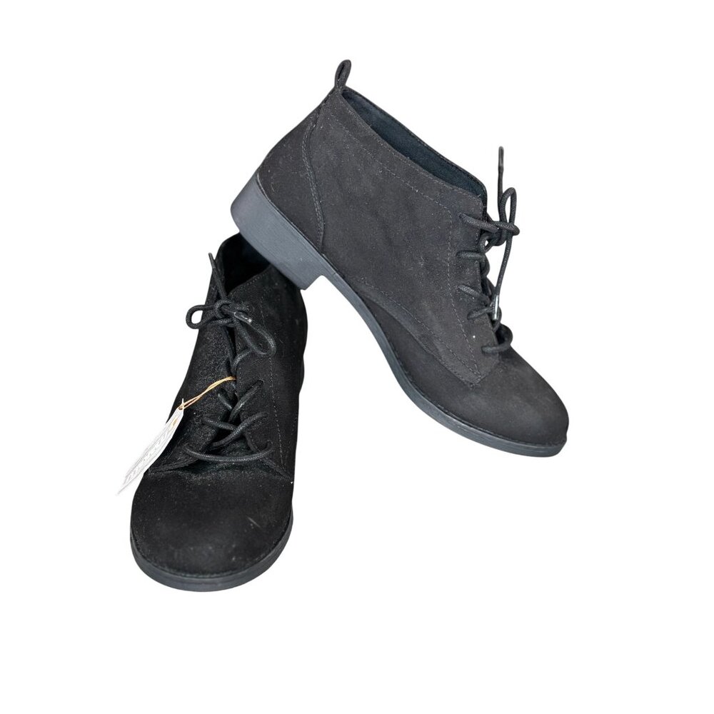 Black Makalu California Lisbeth Ankle Boots 9M